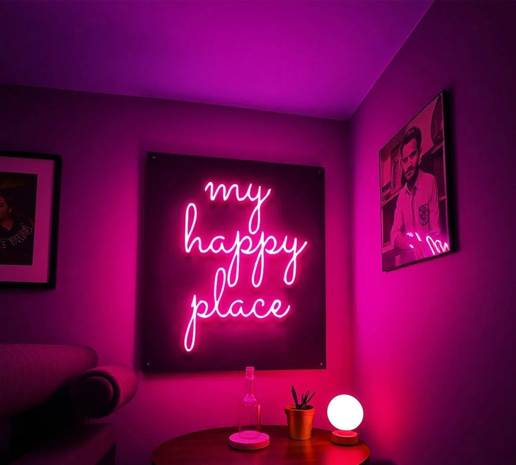 My Happy Place Neon Sign 😍